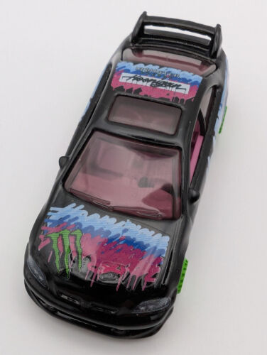 Hot Wheels CUSTOM Honda Civic Si Hoonigan Monster Ken Block Toyo Tires Riders - Picture 12 of 14