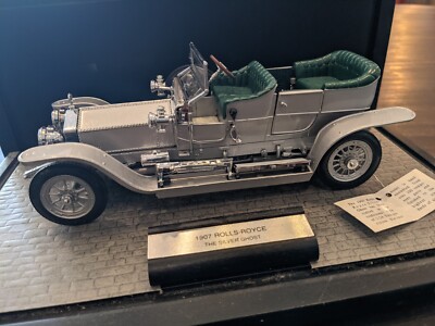 Franklin Mint 1907 Rolls Royce Silver Ghost 1/24 die-cast minicar