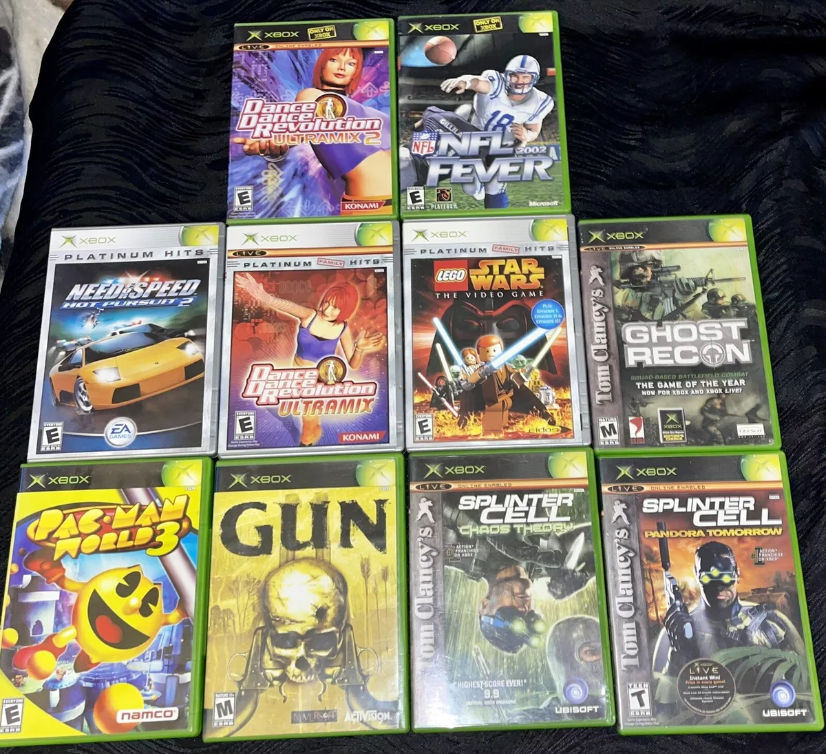 Lot Of 10 Original Xbox Games Clean & Tested