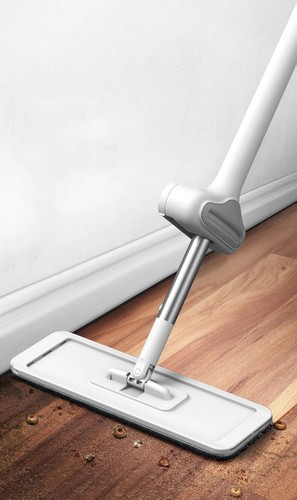 Magic Mop For Wash Floor Mop Easy Cleaner Flat Spin Mop Bucket With 360°rotation - Foto 15 di 29