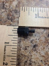 Aluminum Barbed Tube Fittings Straight Adapter, 4 mm Tube ID X 1/8 BSPT Male