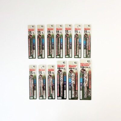 STAR-M Japanese Multi Purpose Drill Bit 3-21mm For Soft/Hard Wood PVC ABS 601