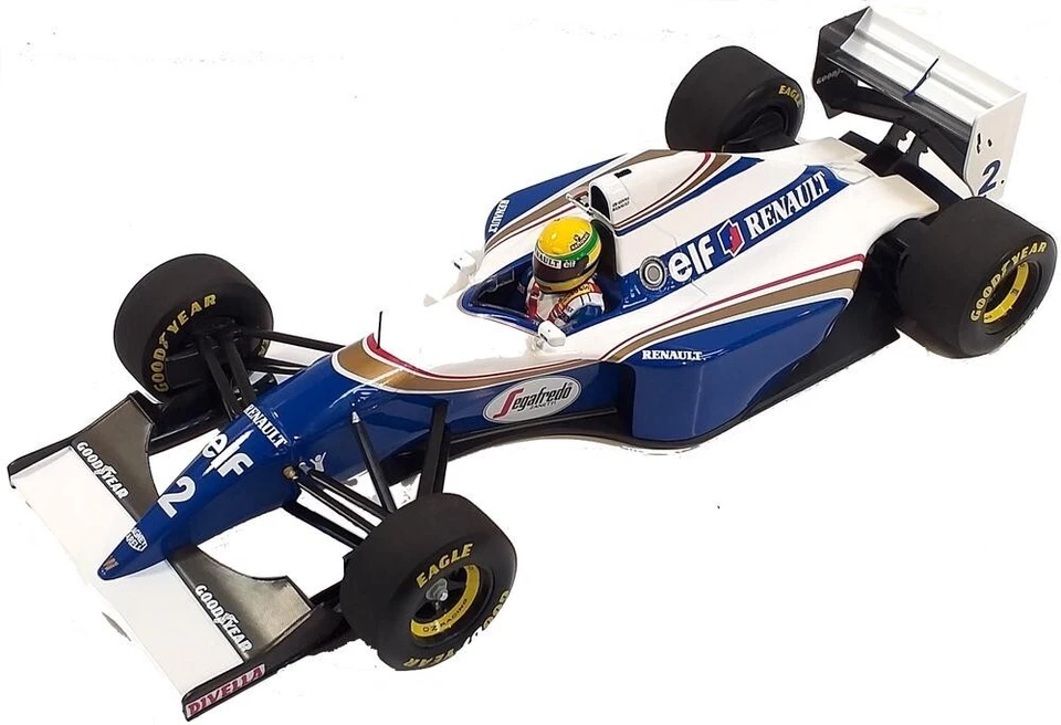 Ayrton Senna Minichamps 1:18 Williams Renault FW16 Gp Brasile 1994 - MOLTO RARO - Immagine 3 di 3