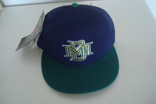 MILWAUKEE BREWERS NEW ERA DIAMOND COLLECTION fitted 6 7/8 HAT CAP VINTAGE A4
