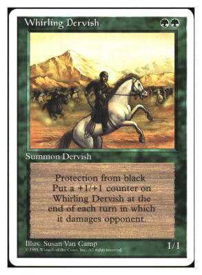 Whirling Dervish Fourth Edition MTG - NM+