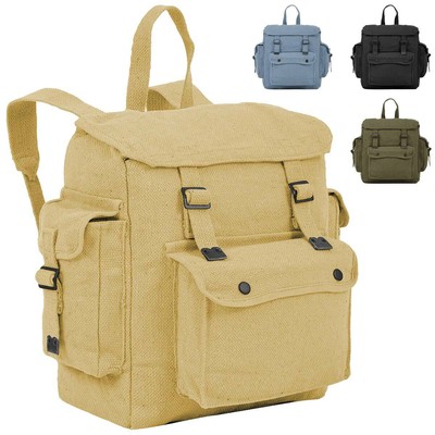 big canvas backpack