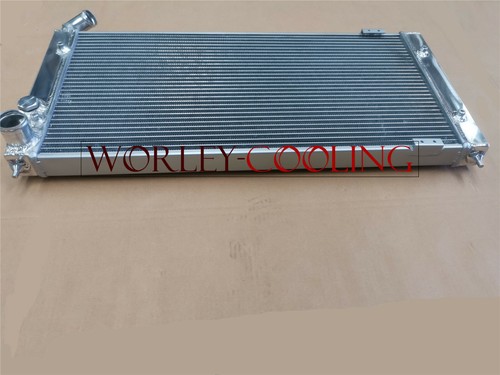 Radiador de aluminio PARA VW Golf 2 Corrado VR6 Turbo 16V G60 VWO2 MT 1.8/2.9L y ventilador - Imagen 4 de 12