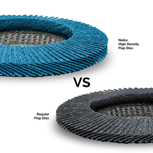 11257A High Density Jumbo Premium Zirkonia Flap Disc | 4,5" x 7/8 Zoll, 40er Körnung, - Bild 6 von 12