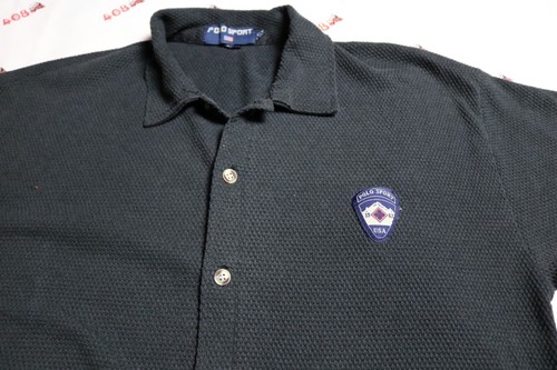 Polo Sport Shirt Herren XL schwarz Button Down Baumwolle - Bild 2 von 9