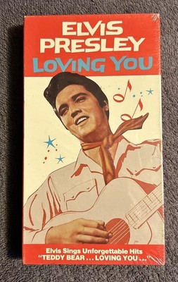 LOVING YOU starring Elvis Presley (1989 VHS of 1957 movie)