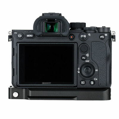 SMALLRIG Daumengriff für Sony Alpha 7C II/Alpha 7CR / Alpha 7C, ergonomisches Design, integrierter Blitzschuh, für Licht, Mikrofon, Gewicht nur 8 g (Silber) – 4818