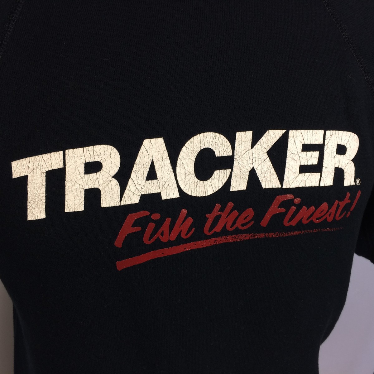 【1987年USA製】トラッカートラック Tracker スウェット ビンテージ Rare Vintage 80s 90s Bass Tracker Boats Fishing Sweatshirt Fish