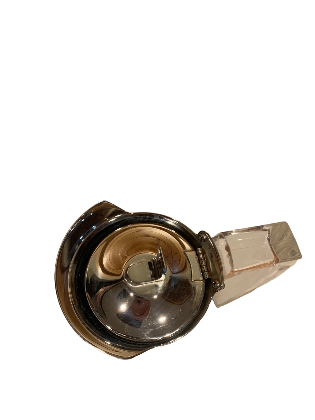 Vintage Thermos 585F Coffee Carafe Insulated Pitcher Chrome With Lucite