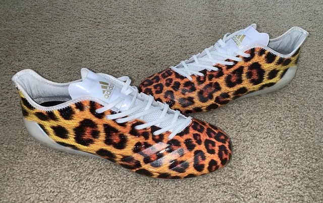 adidas cheetah print cleats