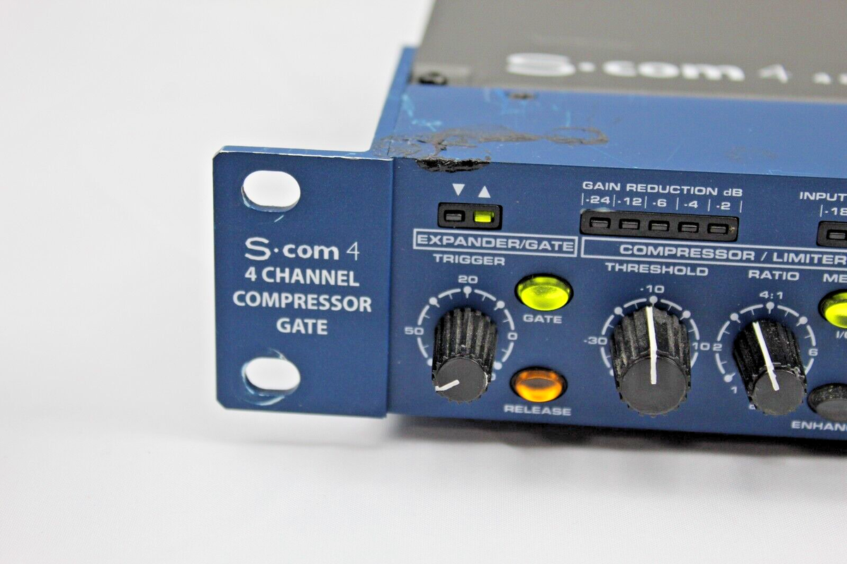 Compressore/Limiter/Gate Samson S-COM 4 - 4 Canali Per Studio Registrazione - Foto 7
