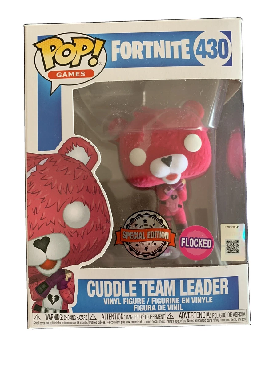 CUDDLE TEAM LEADER FLOCKED 430 Funko Pop Vinyl Figure Fortnite