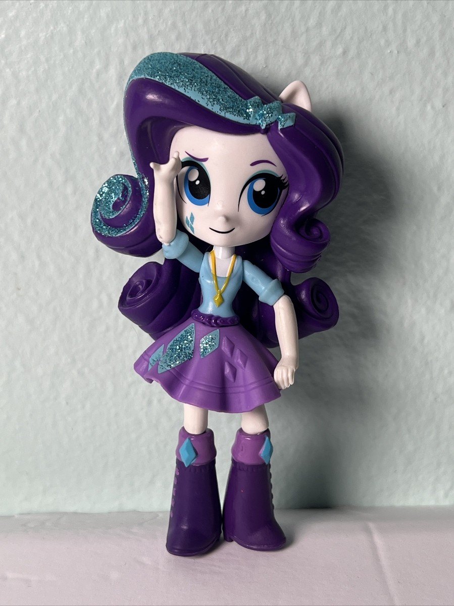 My Little Pony Equestria Girls Mini Dolls Rarity Glitter Hair And
