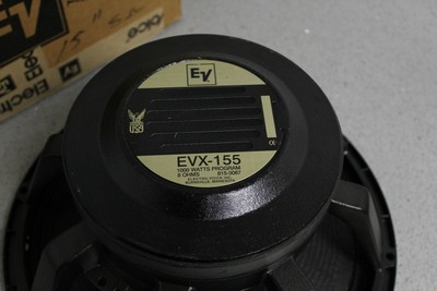Electro Voice EVX155 15″インチ エレクトロボイス　2本 Electro Voice EVX155 15″インチ エレクトロボイス2本