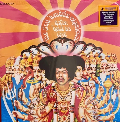 The Jimi Hendrix Experience – Axis: Bold As Love Vinyl 2013 Mono Press Brand New