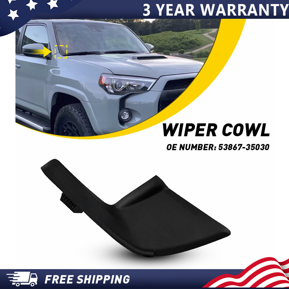 2010-23 Toyota 4Runner Right Passenger Side Wiper Cowl Cover Trim