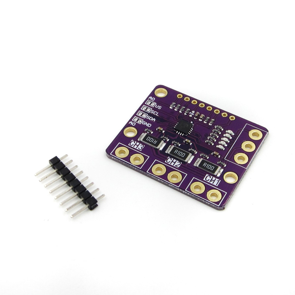 TECNOIOT 2pcs INA3221 Sensore Di Corrente E Tensione - Triplo Canale, I2C, Per Monitoraggio Alimentazione - Foto 2