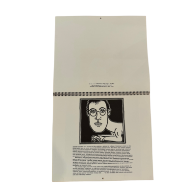 KEITH HARING POP SHOP - 1987 CALENDAR - Vintage | eBay