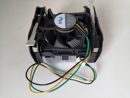 Intel Prise 775 Processeur CPU Radiateur et Ventilateur 4-Pin 4-Wire E33681-001 - Photo 2/3