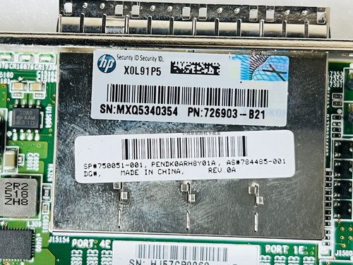726903-B21 HP SMART ARRAY P841/4GB FBWC CONTROLLER 750051-001 726815-002 - Picture 3 of 3