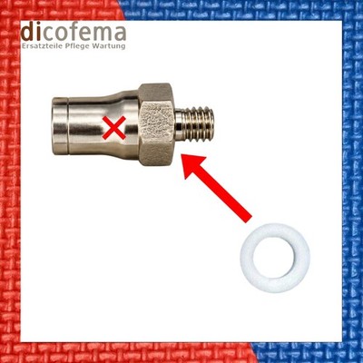 10 Stück Flachdichtung für Solis 4mm Legris Anschlüsse