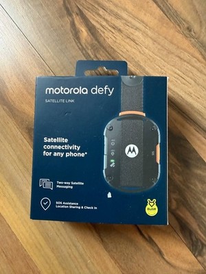 Motorola Defy Satellite Link Satelliten-Messenger Tracker Schwarz Orange