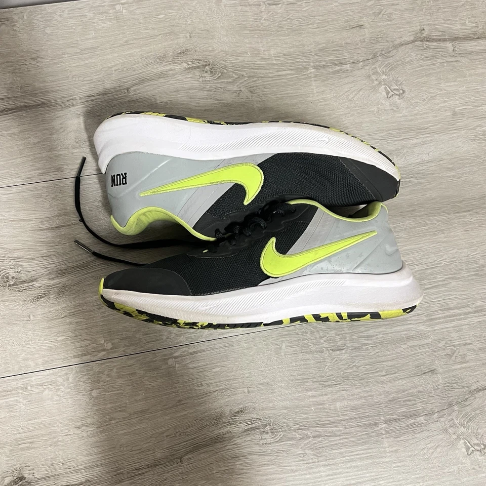 Nike Shoes Youth 6Y Star Runner 3 Sneakers Multicolor Mesh Lace Up DJ1512-001 - Image 3 of 4