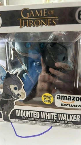 Funko Pop! Game of Thrones #60Mounted White Walker (Glow in the Dark) EXCLUSIVE