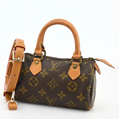 Auth Louis Vuitton Monogram Mini Speedy Hand Bag Purse M41534 LV F1626SG807