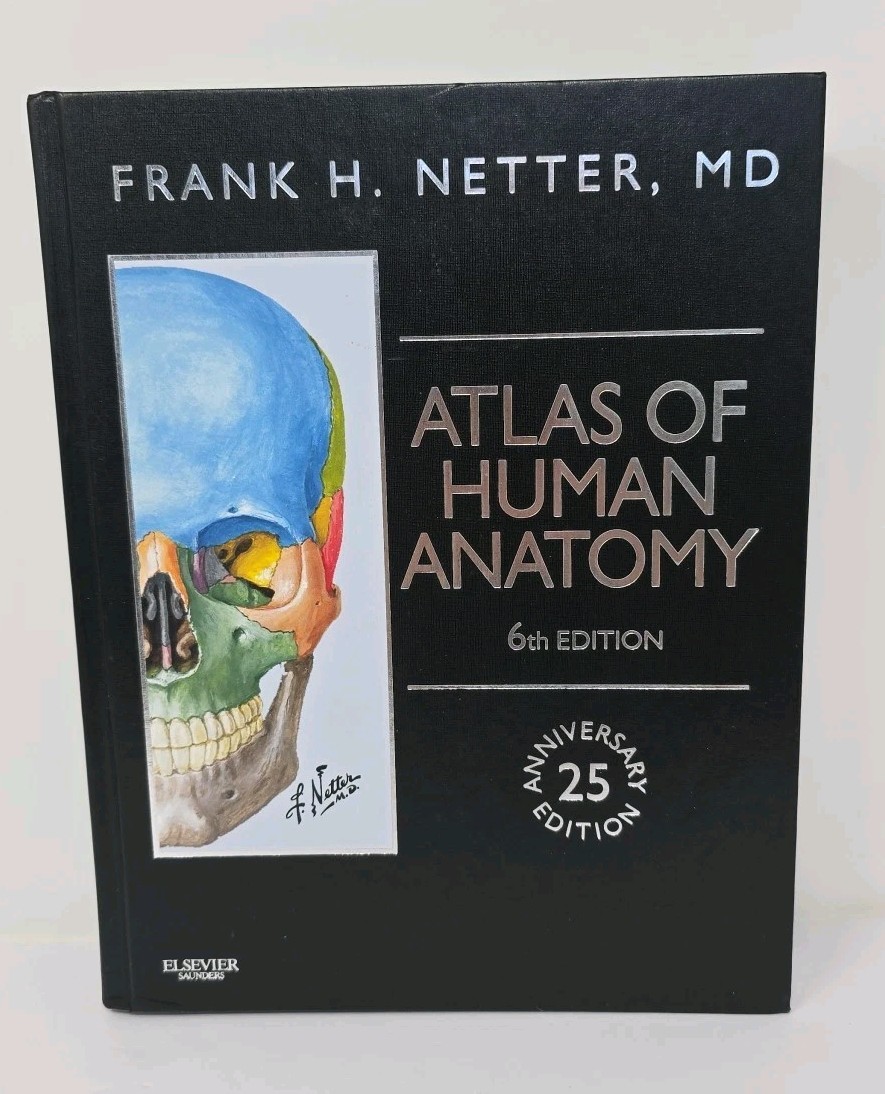 Atlas of Human Anatomy by Frank H. Netter 6th Edition 2014