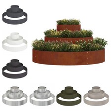 Metall Garten Pflanzpyramide Pflanzgefäß Pflanzkasten Gartenbeet Pflanztreppe