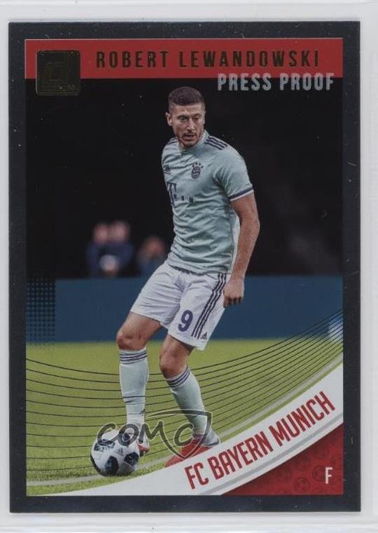 2018-19 Panini Donruss Press Proof Silver Robert Lewandowski #17 12qx