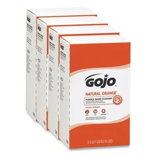 GOJO 7255 2000 mL Pumice Hand Cleaner Refill - Citrus Scent (4/Carton) New
