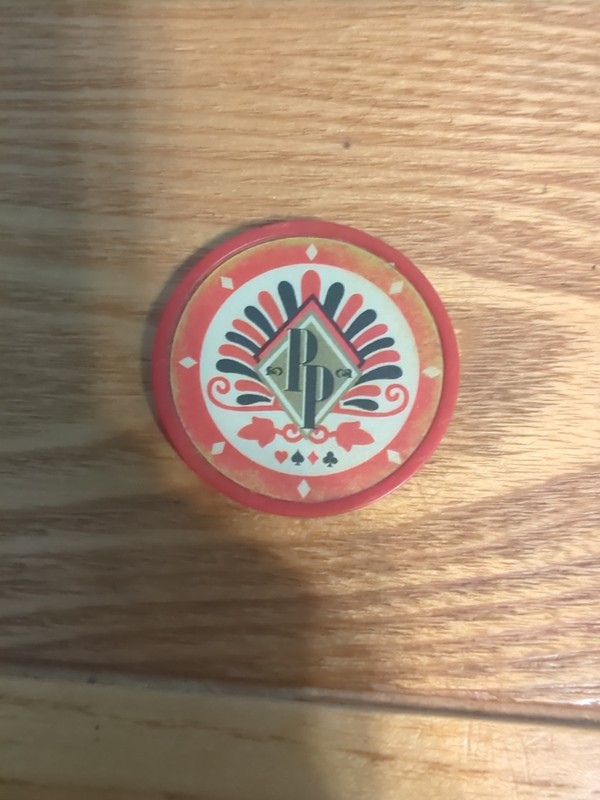 Pro Poker Tournament Chip-Red