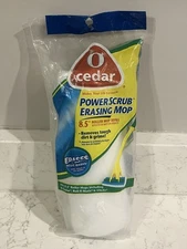 O Cedar Power Scrub Erasing Mop 8.5" Roller Mop Refill NEW SEALED