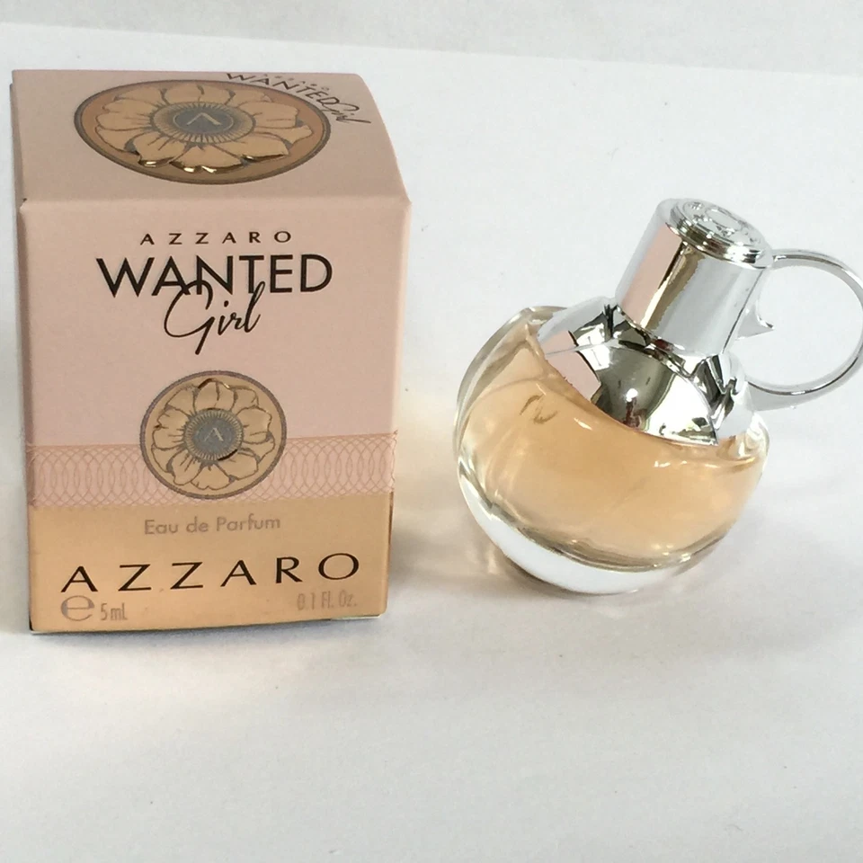 4 Perfumes de mujer AZZARO WANT GIRL 0,1 OZ EAU DE PARFUM SPLASH MINI NUEVO en CAJA Foto 3 de 4