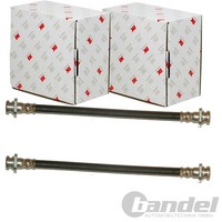 2X NK BremsschlÄUche Hinten Beidseitig Passend FÜR Links+Rechts