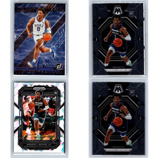 Wendell Moore Jr. Basketball Rookie Card Lot (4) Minnesota Timberwolves - NM