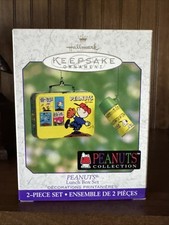 HALLMARK 2000 PEANUTS LUNCH BOX SET THE PEANU...
