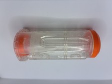Nerf Modulus Ghost Ops Clear Barrel Extension Silencer Attachment Toy Part 5.2"