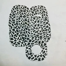 Diabetes G7 Stello Over Patch CGM Stickers Grif Grips B&W Cow Print Pack of 10