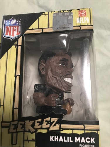 FIGURA COLECCIONABLE FOCO EEKEEZ - MARSHAWN LYNCH + KHALIL MACK RAIDERS NUEVA - Imagen 3 de 8