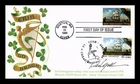US COVER IRISH IMMIGRATION FIRST DAY ISSUE JOINT ISSUE COMBO DUAL CANCEL