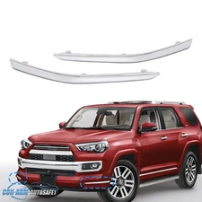 Front Bumper Chrome Trim Molding For Toyota 4Runner Limited 2014-2024 Left+Right