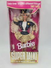 Mattel Super Talk Barbie 1995 14308 Sealed NIB 100,000 Phrases VTG