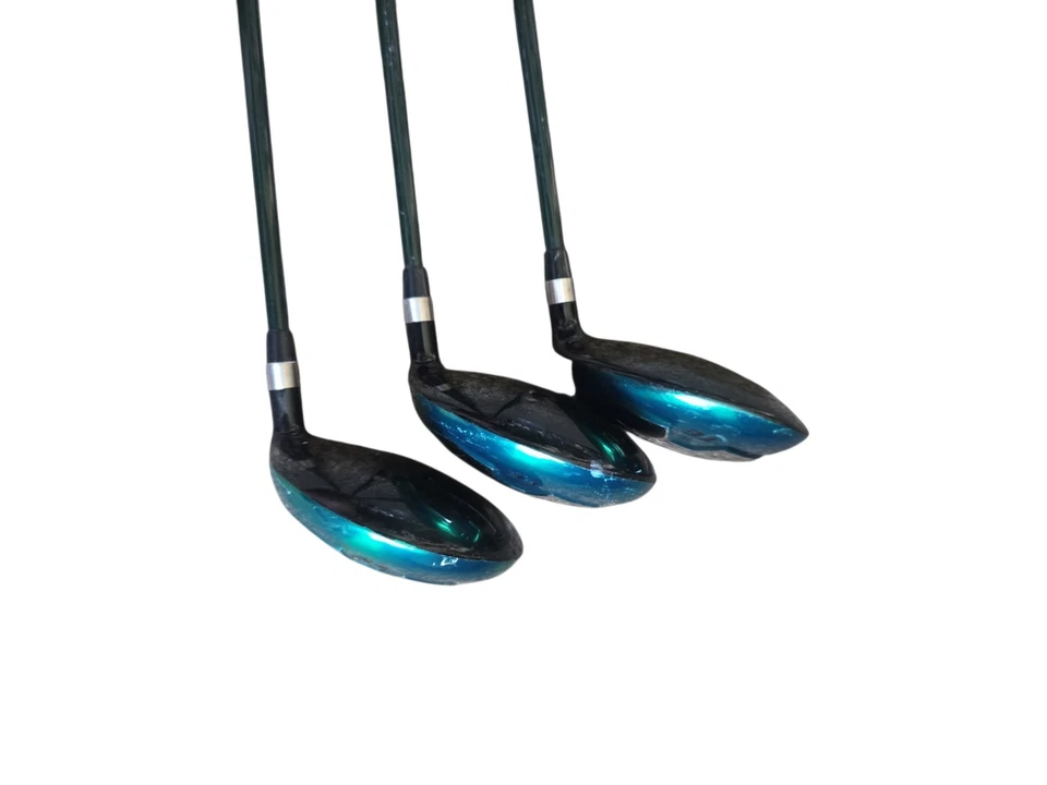 Juego de madera Warrior Custom Golf TE (verde) 3W, 5W, 7W Reg Flex Warrior grafito M/RH Foto 4 de 4
